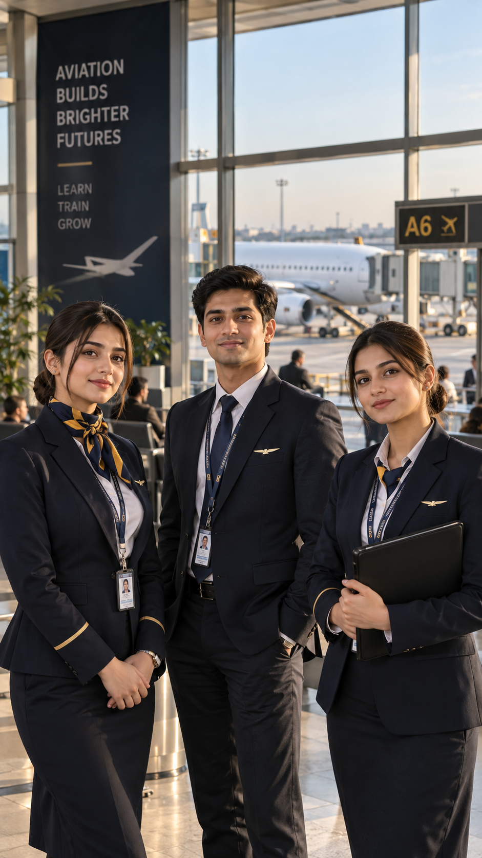 The Aviation Training Academy Students and Instructors